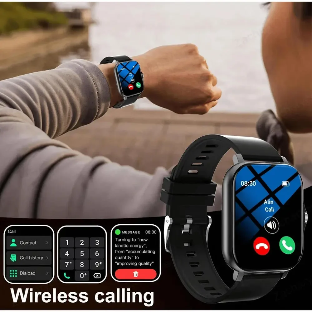 N/A black smartwatch